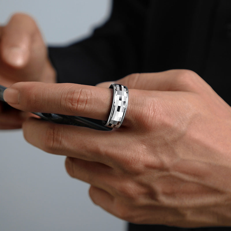 Exquisite Unisex Ring -Durable Design, Elegant Finish,Ideal for Everyday Wear
